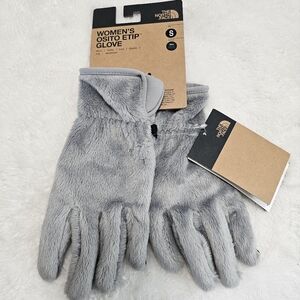 NWT The North Face Women's Osito Etip Gloves, Size Small Meld Grey
